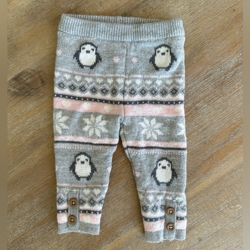 NB Koala Baby Knit Winter Leggings